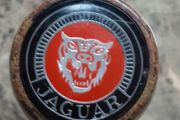 vintage jaguar wooden gear knob