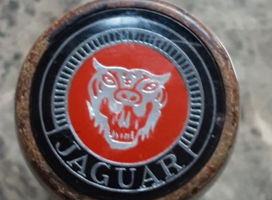 vintage jaguar wooden gear knob