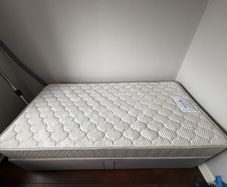 single bed and matress