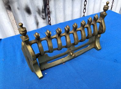Blenheim 16 inch brass fire front