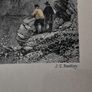 Old 19th C Framed Print of Dublin Bay Image 5