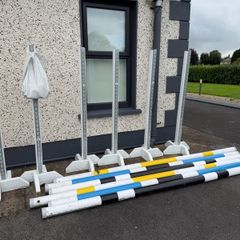 Never Used Horse jump set of 3