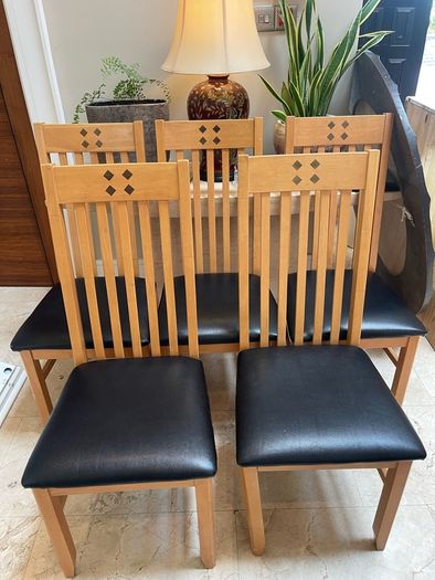 Various Sets Of Dining Chairs Available - See All Pics - Can Deliver