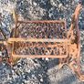 Vintage cast iron Singer treadle sewing machine base Image 8