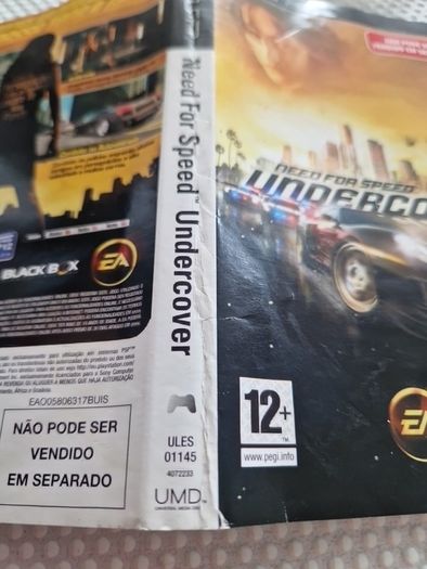 Need for Speed Undercover PSP PlayStation Games Original