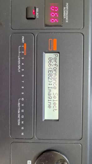 Yamaha MX61 synthesizer V2