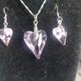 Swarovski Element Pendant and Earrings Image 10