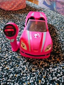 Remote control barbie car