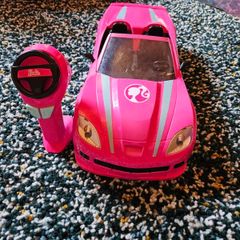 Remote control barbie car