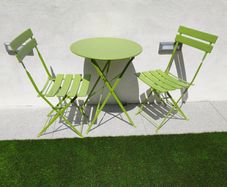 Garden Bistro Set Foldable