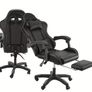 Gaming chair with footrest Image 4