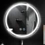 Bathroom mirror LED round anti fog Image 2