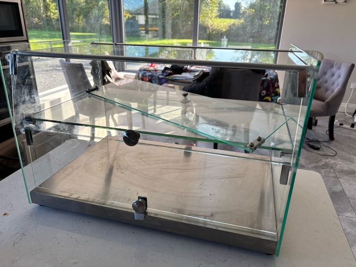 Glass Countertop Food Display