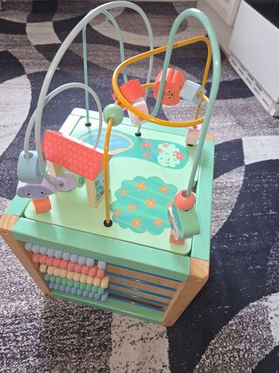 Activity wooden box