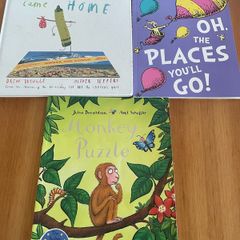4 Children's Books, Dr. Seuss, Oliver Jeffers, Julia Donaldson