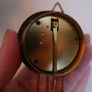 Vintage 1950s Retro Miniature German Wintermantle Ceramic Dial Wall Clock ca. 1950 (in working order) Image 7