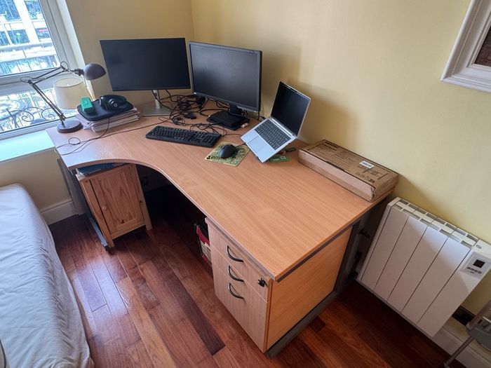 Beech Radial Desk