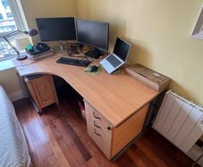 Beech Radial Desk