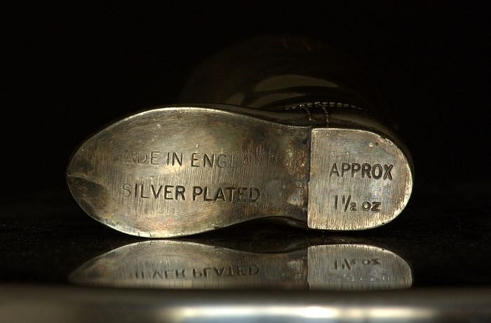 SILVER PLATED souvenir .