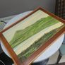 Vintage Woodcut Mount Errigal Scene Image 3