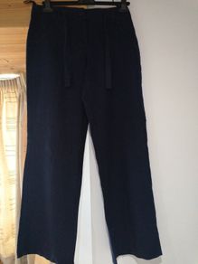 Ladies Navy Pants