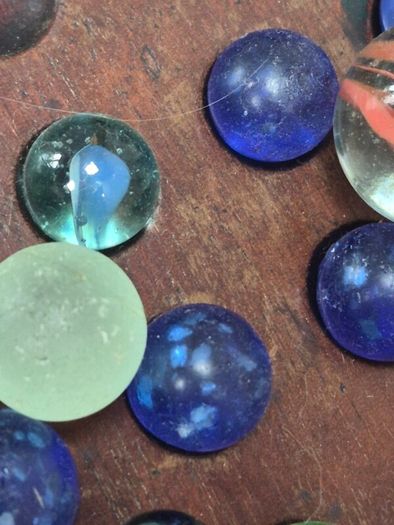 Victorian Marble Solitaire Board Game