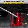 20 Ton Hydraulic Air Bottle Jack Pneumatic Lifting Jack 20-180psi Heavy Duty Image 2