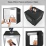 Light Box Photography 40cm / 16" x 16'', Portable Photo Booth Box with Adjustable 160 LED Lights & 8 Photo Backdrops for Product Photography (FREE POSTAGE) Image 5