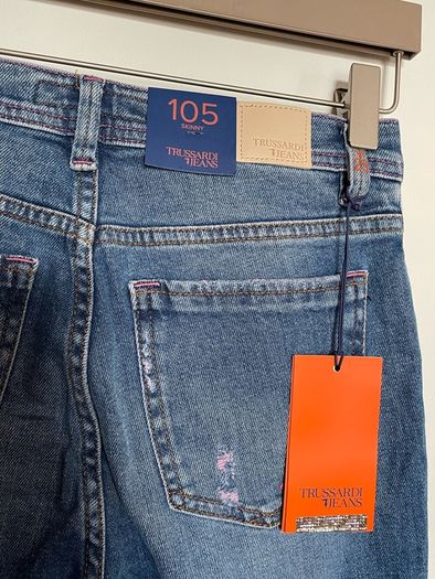 Trussardi skinny jeans  fuschia denim - New with tags