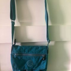 Kipling AVELINE blue nylon waterproof crossbody shoulder bag