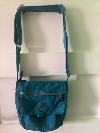 Kipling AVELINE blue nylon waterproof crossbody shoulder bag
