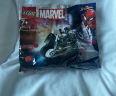 Lego Marvel Spiderman. Venom Street Bike