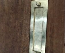 Brass letterbox