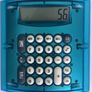 Desktop calculator  Blue square Image 3