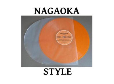 Over 10% OFF! No. 50 Pcs x 12 Inch Premium Quality ROUNDED BOTTOM Inner Sleeves - ANTI-STATIC (Nagaoka Style)