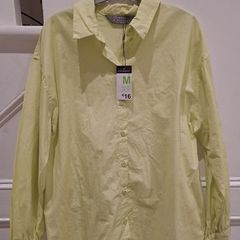 Lime green shirt size 14