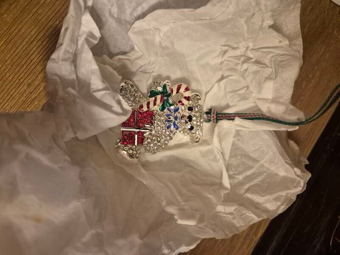 Newbridge Silverware Christmas Decorations x5 | 4 New Boxed / Crystal Collection Ornament