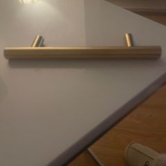 gold door handles for wardrobe or kitchen