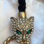 Vintage Panther Head Statement Necklace Image 3