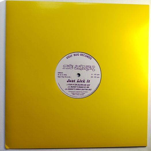 Shaker - Just Lick It (SUBLIME Hand and Spear Mix) - Ugly Bug Records - 90s HOUSE!