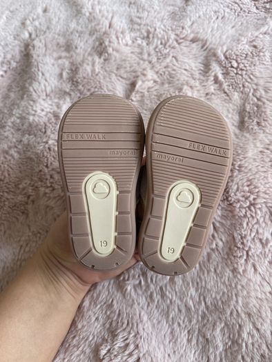 MAYORAL baby girl shoes size 19 eu