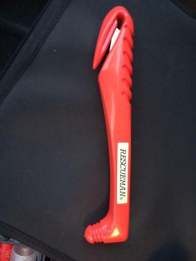 Rescueman shatter hammer/Seat belt cutter