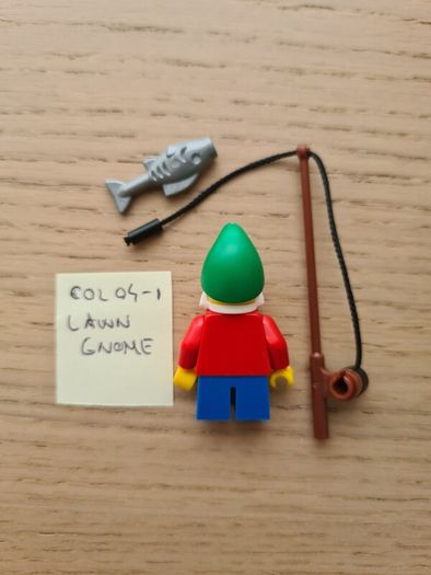 lego col04-1 lawn gnom, collectible series