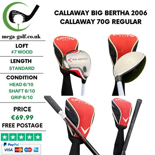 Callaway Big Bertha 2006 #7 Wood / Callaway 70G Regular
