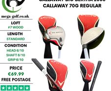Callaway Big Bertha 2006 #7 Wood / Callaway 70G Regular