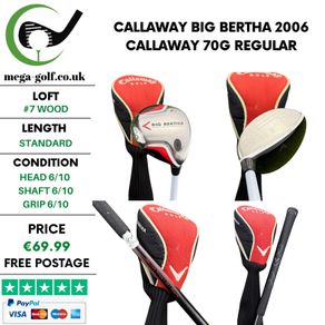 Callaway Big Bertha 2006 #7 Wood / Callaway 70G Regular