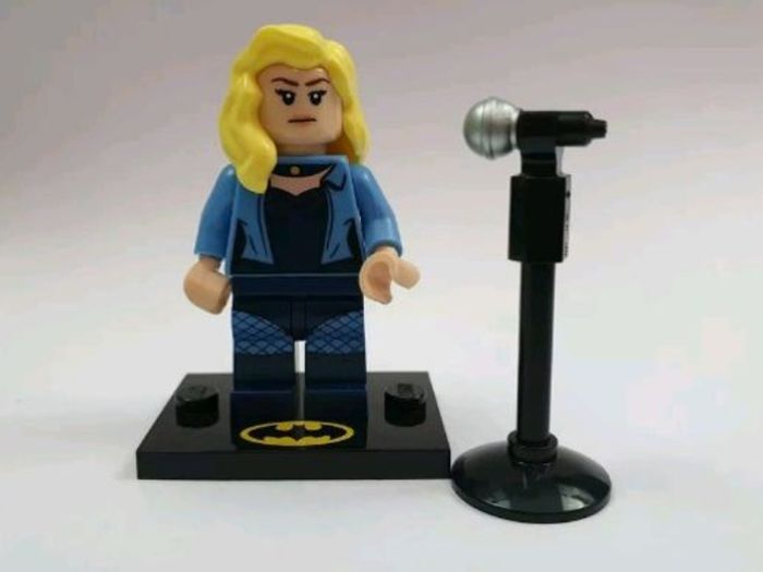 Lego BLACK CANARY Minifigure Lego Batman Lego Minifigure