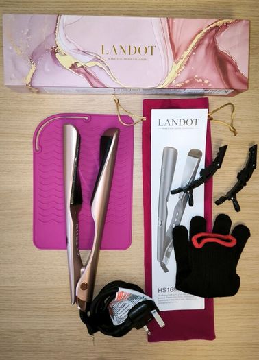 Landot Hair Straightener 2 in 1
