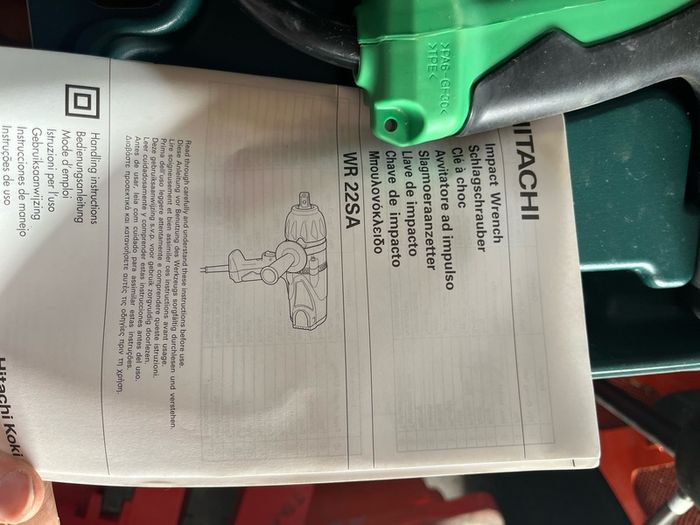 Hitachi Impact Wrench WR22SA