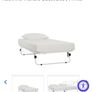 Harvey Norman Kathrine Trundle Guest Bed FRAME only White SINGLE Image 2